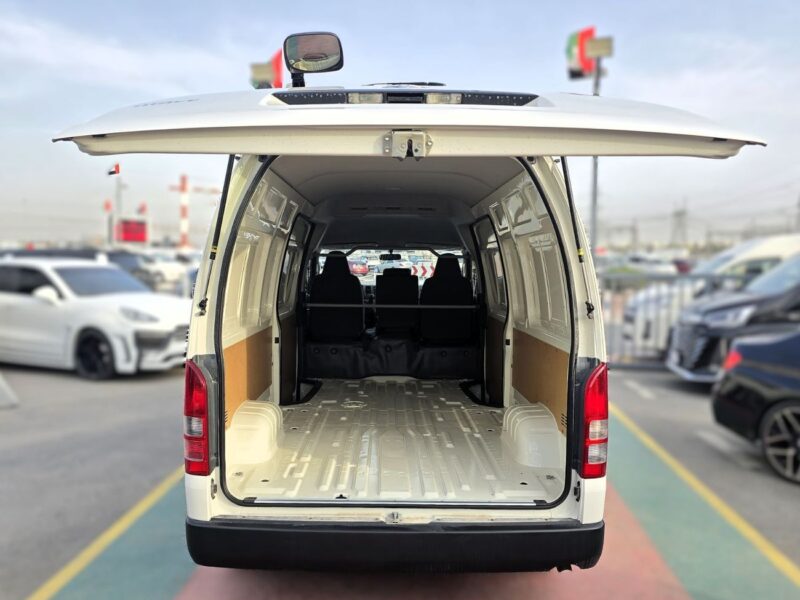 2025 Toyota Hiace GLS High Roof Panel Van 2.7L 4 Cylinders Petrol Engine White Grey Manual Van