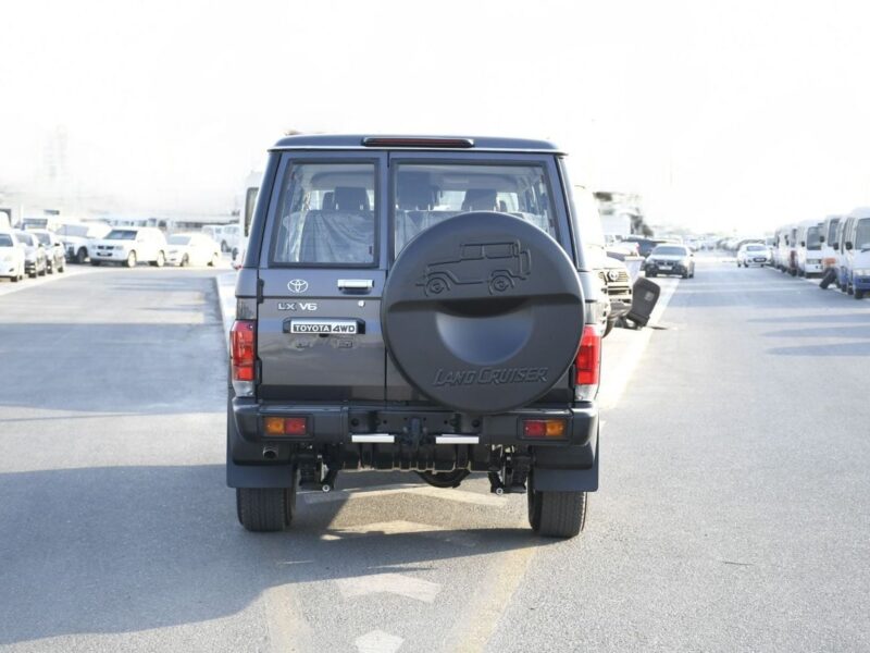 2026 Toyota Land Cruiser 70 LC76 LX 4.0 Litres 6 Cylinders Petrol Engine Grey Beige SUV GCC Specs