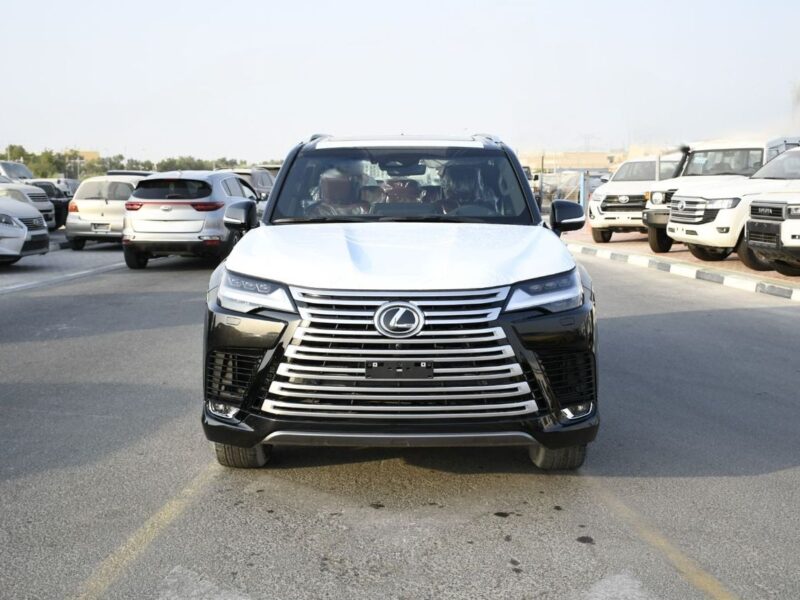 2026 Lexus LX700h SIGNATURE 3.5 Litres 6 Cylinders Hybrid Engine Black Red SUV GCC Specs