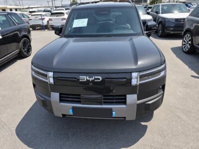 2027 BYD Ti7 DM-p 1.5L Turbo DM-p Plug-in Hybrid 4 Cylinders Engine Black Orange SUV AWD