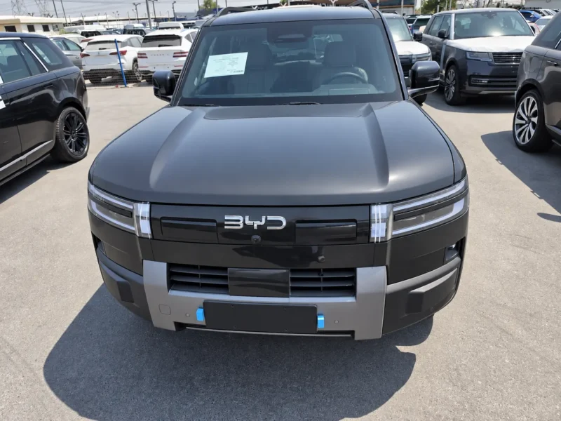 2027 BYD Ti7 DM-p 1.5L Turbo DM-p Plug-in Hybrid 4 Cylinders Engine Black Orange SUV AWD