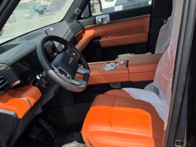 2027 BYD Ti7 DM-p 1.5L Turbo DM-p Plug-in Hybrid 4 Cylinders Engine Black Orange SUV AWD
