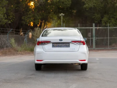2024 Toyota Corolla XLI 1.8 Litres 4 Cylinders Hybrid Engine White-White Sedan GCC Specs FWD