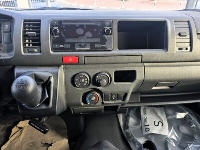 2025 Toyota Hiace GLS High Roof Panel Van 2.7L 4 Cylinders Petrol Engine White Grey Manual Van