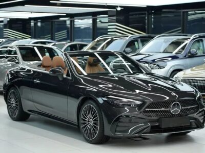 2026 Mercedes-Benz CLE 200 Cabriolet 2.0L Turbocharged 4-Cylinder Petrol Grey Brown Convertible