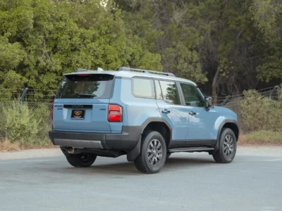 2025 Toyota Prado Adventure 2.4 Litres 4 Cylinders Petrol Engine Blue Brown SUV GCC Specs