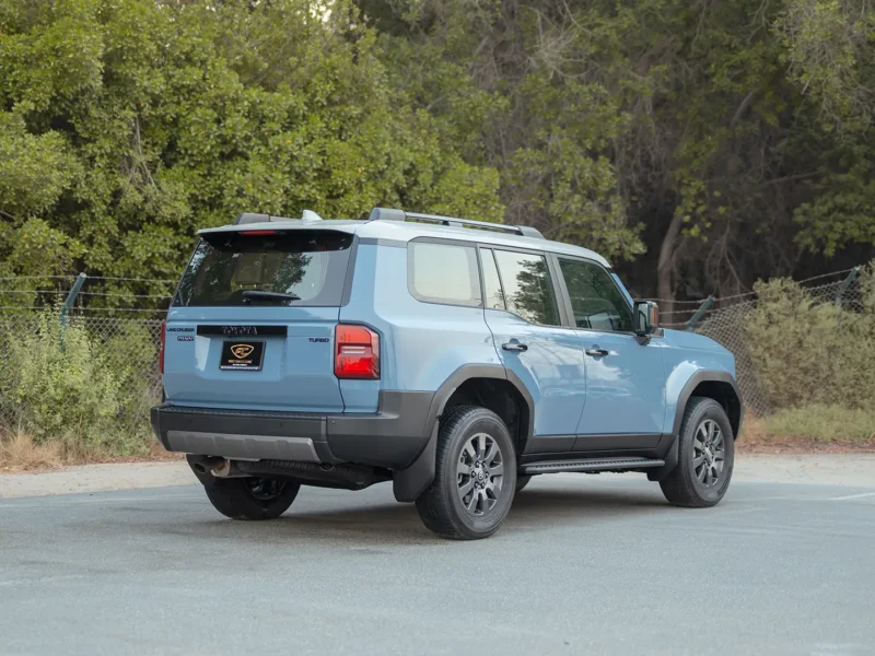 2025 Toyota Prado Adventure 2.4 Litres 4 Cylinders Petrol Engine Blue Brown SUV GCC Specs