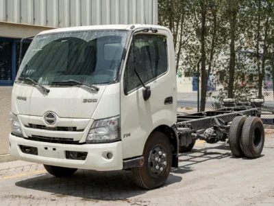 2024 Hino 300 714 4.0 Litres 4 Cylinders Diesel Engine White Grey Truck GCC Specs Manual