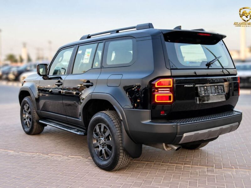 2027 Toyota Prado VXR 2.4L Turbocharge 4 Cylinders Petrol Engine Black SUV GCC Specs Automatic