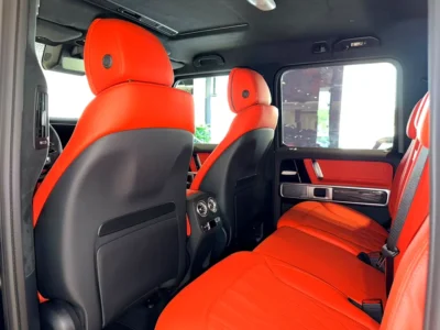 2026 Mercedes-Benz G-Class G 63 AMG 4.0L V8 Biturbo Engine Black Red SUV European Specs