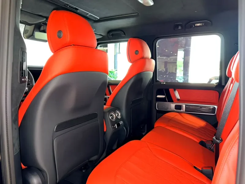 2026 Mercedes-Benz G-Class G 63 AMG 4.0L V8 Biturbo Engine Black Red SUV European Specs