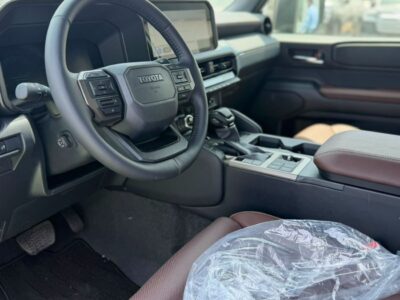 2026 Toyota Prado VXR Adventure 2.4 Litres 4 Cylinders Petrol Engine White Brown SUV GCC Specs