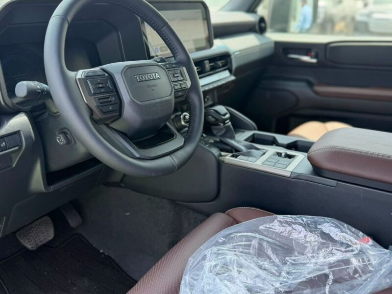 2026 Toyota Prado VXR Adventure 2.4 Litres 4 Cylinders Petrol Engine White Brown SUV GCC Specs