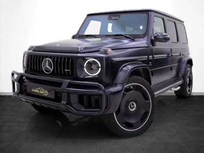 2027 Mercedes-Benz G-Class G 63 AMG 4.0L V8 Biturbo Engine Black Maroon SUV CARBON INTERIOR