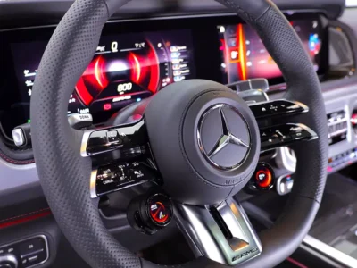 2027 Mercedes-Benz G-Class G 63 AMG 4.0L V8 Biturbo Engine Black Maroon SUV CARBON INTERIOR