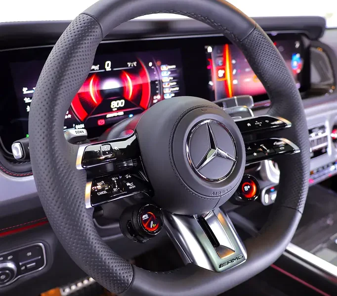 2027 Mercedes-Benz G-Class G 63 AMG 4.0L V8 Biturbo Engine Black Maroon SUV CARBON INTERIOR