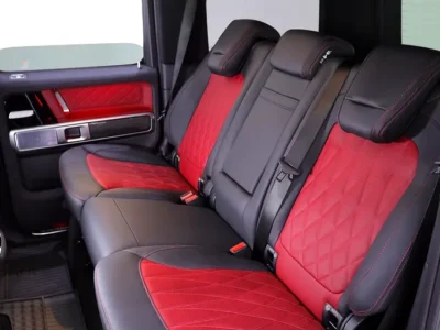 2027 Mercedes-Benz G-Class G 63 AMG 4.0L V8 Biturbo Engine Black Maroon SUV CARBON INTERIOR