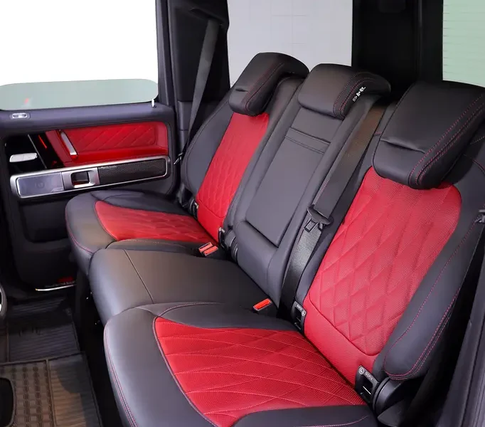 2027 Mercedes-Benz G-Class G 63 AMG 4.0L V8 Biturbo Engine Black Maroon SUV CARBON INTERIOR