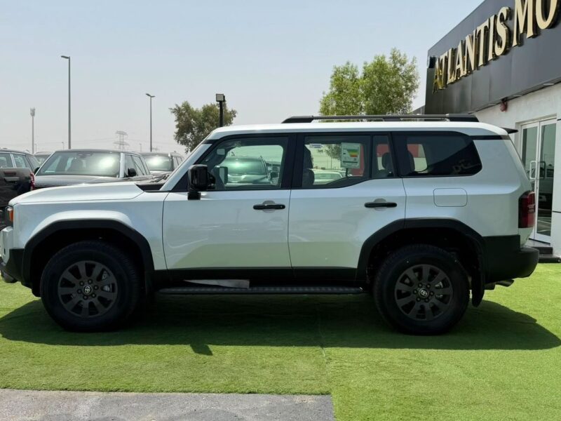 2026 Toyota Prado VXR Adventure 2.4 Litres 4 Cylinders Petrol Engine White Brown SUV GCC Specs
