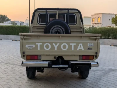 2013 Toyota Land Cruiser Pickup 4.0 Litres V6 Petrol Engine Brown Maroon GCC Specs