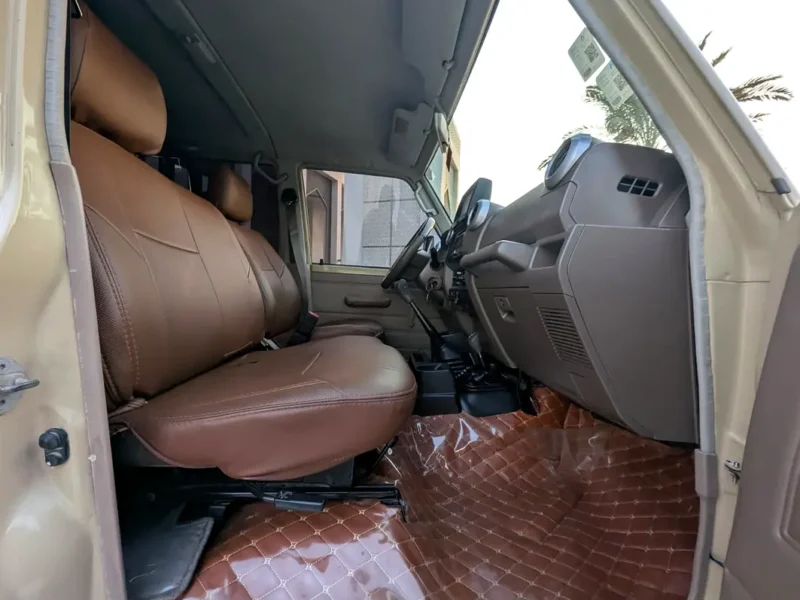 2013 Toyota Land Cruiser Pickup 4.0 Litres V6 Petrol Engine Brown Maroon GCC Specs