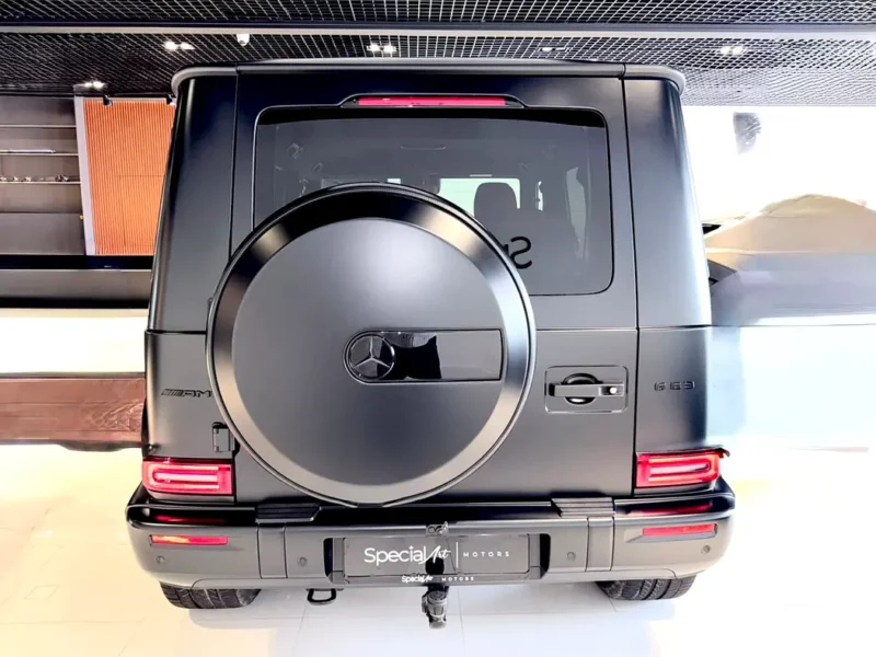 2026 Mercedes-Benz G-Class G 63 AMG 4.0L V8 Biturbo Engine Black Red SUV European Specs