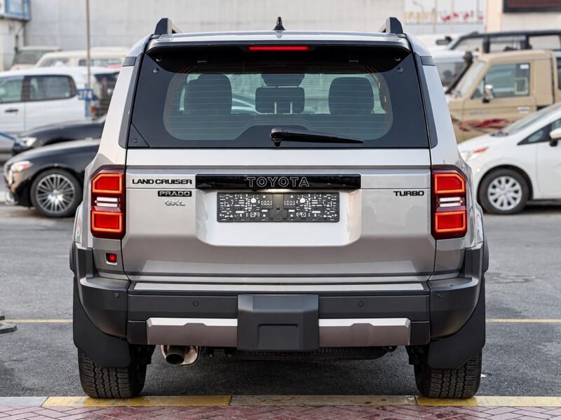 2026 Toyota Prado Adventure 2.4 Litres 4 Cylinders Petrol Engine Silver Brown SUV GCC Specs