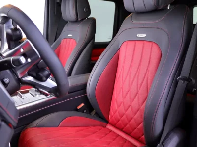 2027 Mercedes-Benz G-Class G 63 AMG 4.0L V8 Biturbo Engine Black Maroon SUV CARBON INTERIOR