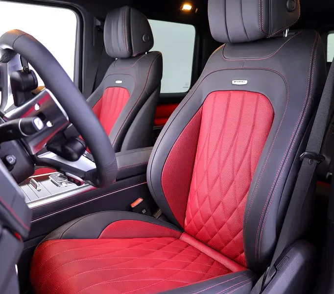 2027 Mercedes-Benz G-Class G 63 AMG 4.0L V8 Biturbo Engine Black Maroon SUV CARBON INTERIOR