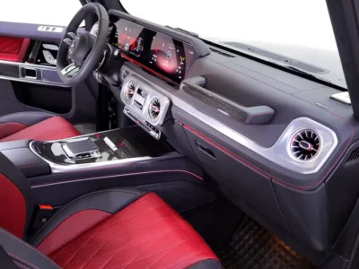 2027 Mercedes-Benz G-Class G 63 AMG 4.0L V8 Biturbo Engine Black Maroon SUV CARBON INTERIOR
