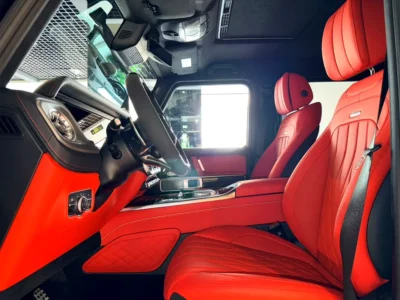 2026 Mercedes-Benz G-Class G 63 AMG 4.0L V8 Biturbo Engine Black Red SUV European Specs