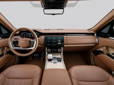 2023 Land Rover Range Rover SV 8 Cylinders Petrol Engine White Beige SUV GCC Specs