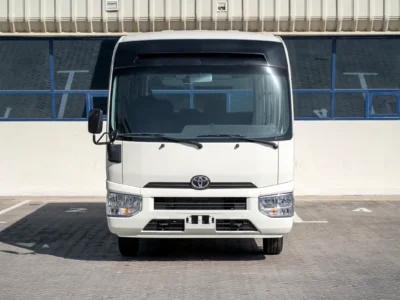 2026 Toyota Coaster 2.7 Litres 4 Cylinders Petrol Engine White Grey Bus Manual GCC Specs