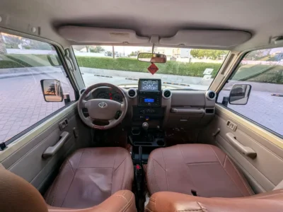 2013 Toyota Land Cruiser Pickup 4.0 Litres V6 Petrol Engine Brown Maroon GCC Specs