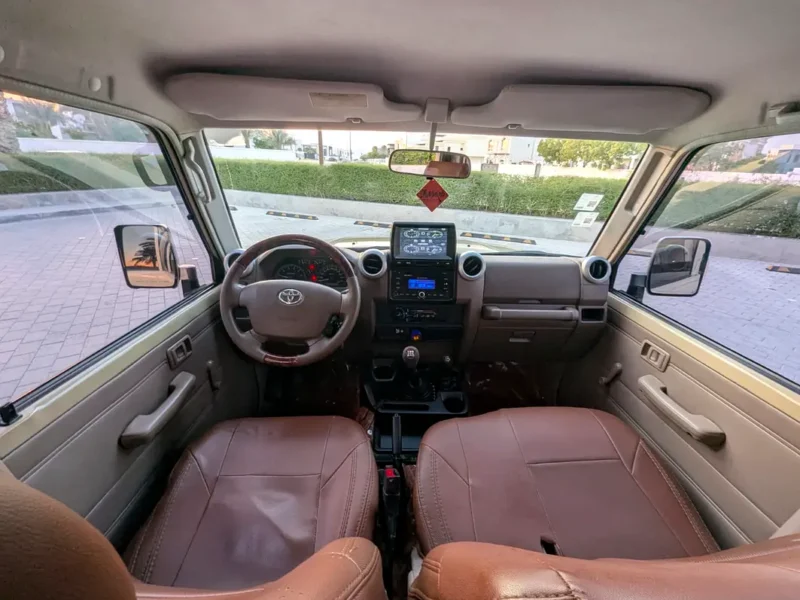 2013 Toyota Land Cruiser Pickup 4.0 Litres V6 Petrol Engine Brown Maroon GCC Specs