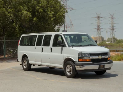 2020 Chevrolet Express LS 6.1 Litres 8 Cylinders Petrol Engine White Grey Van GCC Specs