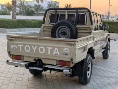2013 Toyota Land Cruiser Pickup 4.0 Litres V6 Petrol Engine Brown Maroon GCC Specs