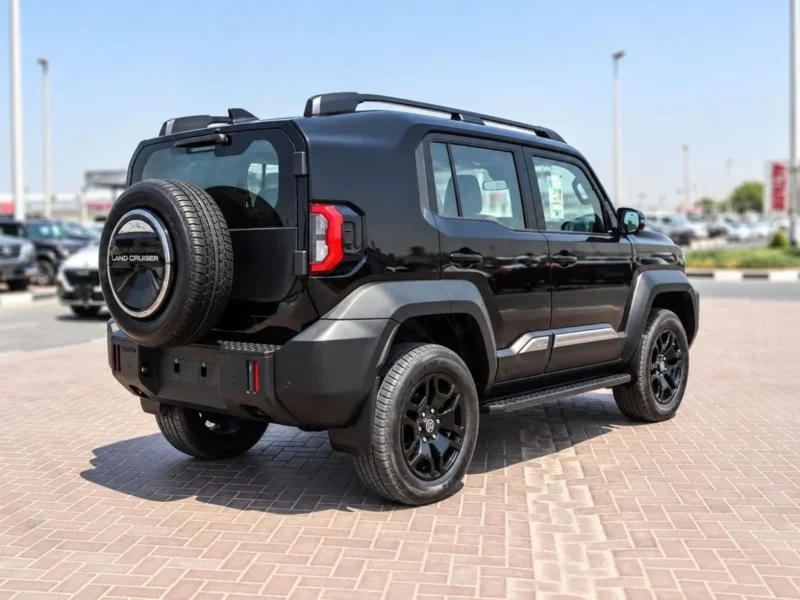 2027 Toyota Prado VXR 2.4 Litres 4 Cylinders Petrol Engine Black SUV GCC Specs Automatic
