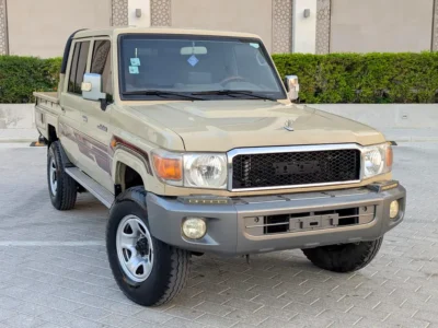2013 Toyota Land Cruiser Pickup 4.0 Litres V6 Petrol Engine Brown Maroon GCC Specs