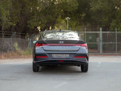 2024 Hyundai Elantra Comfort 1.6 Litres 4 Cylinders Petrol Engine Grey Black Sedan GCC Specs