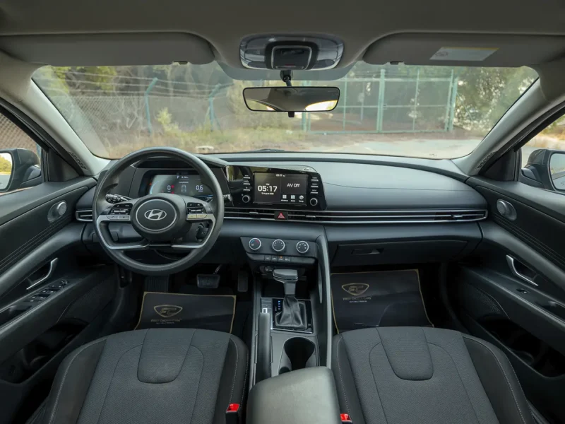 2024 Hyundai Elantra Comfort 1.6 Litres 4 Cylinders Petrol Engine Grey Black Sedan GCC Specs