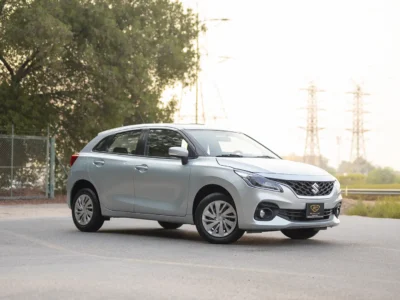 2025 Suzuki Baleno GL 1.5 Litres 4 Cylinders Petrol Engine Silver Black Hatchback GCC Specs