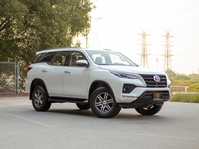 2025 Toyota Fortuner EXR 2.7 Litres 4 Cylinders Petrol Engine White Brown SUV GCC Specs