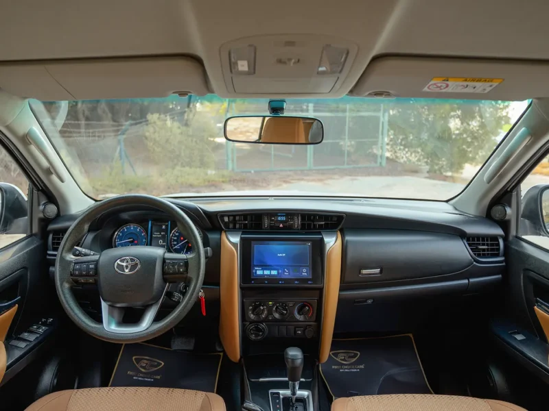 2025 Toyota Fortuner EXR 2.7 Litres 4 Cylinders Petrol Engine White Brown SUV GCC Specs