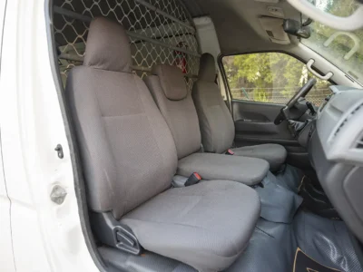 2012 Toyota Hiace GL High Roof 2.7 Litres 4 Cylinders Petrol Engine White Grey Panel Van GCC