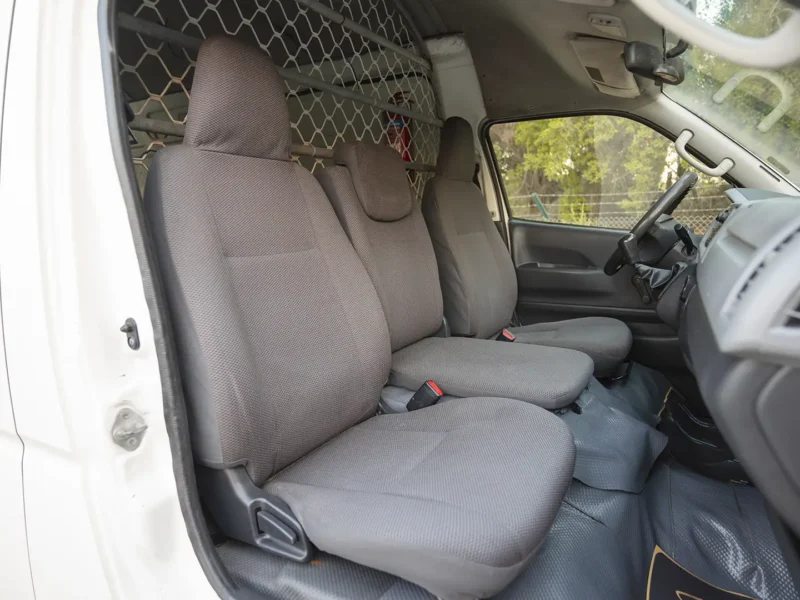 2012 Toyota Hiace GL High Roof 2.7 Litres 4 Cylinders Petrol Engine White Grey Panel Van GCC