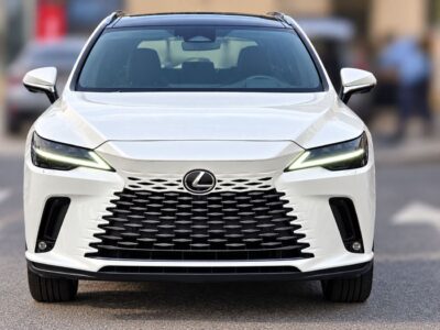 2026 Lexus RX350h PLATINUM 2.5 Litres 4 Cylinders Hybrid Engine White Brown SUV Automatic