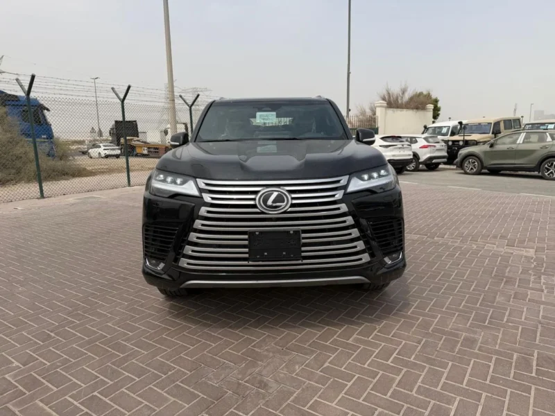 2026 Lexus LX700h SIGNATURE Automatic 3.5L 6 Cylinders Hybrid Engine Black Red SUV GCC Specs