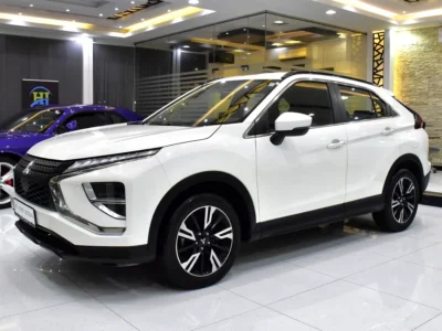 2025 Mitsubishi Eclipse Cross GLS 4 Cylinders Petrol Engine White Black Crossover GCC Specs