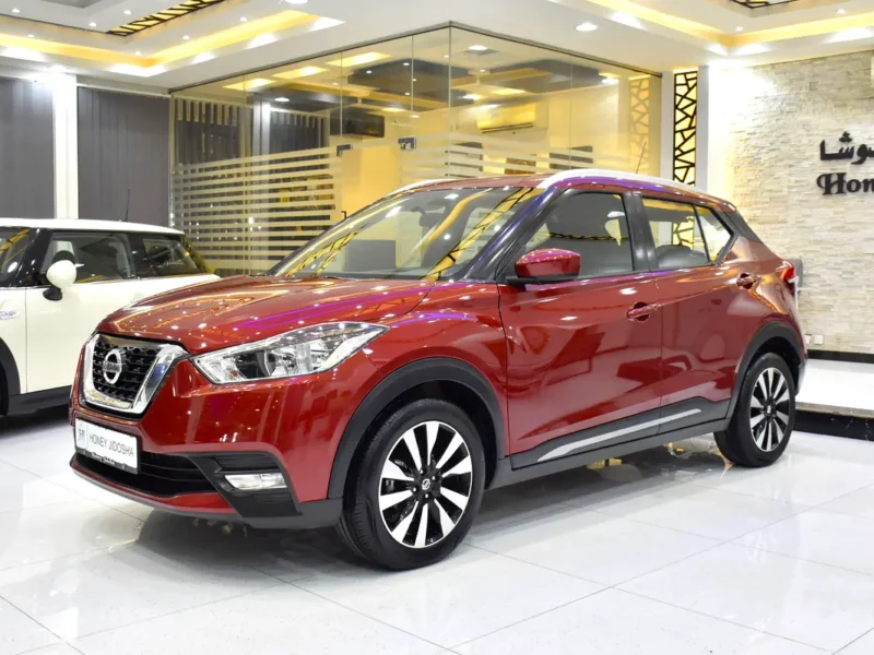 2020 Nissan Kicks SV 4 Cylinders Petrol Engine Red Black Crossover GCC Specs Automatic